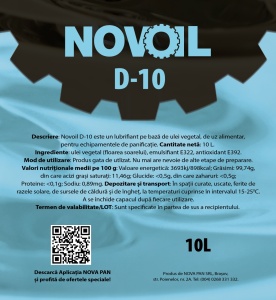 NovOIL for Dough Divider 10 L - Img 3