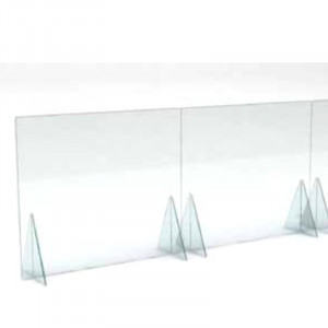 Paravan Protection and Anti-Collision Straight Corners with Window, L80xH70xW30cm - Img 4