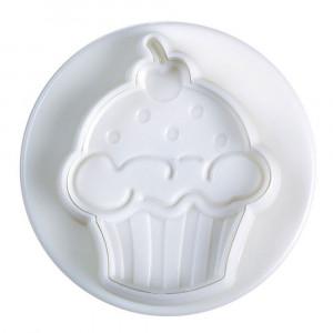Party Cupcakes - Plastic Cupcake Cutters with Extractor Ø 3.3 - 5 cm, Set of 4 pcs - Img 3
