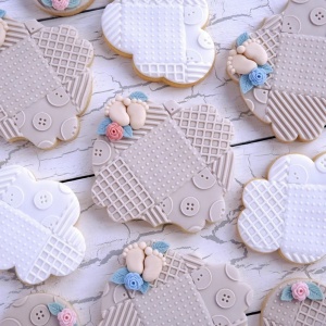 Patchwork Texture Silicone Mullage, 10 x 10 cm - Img 4