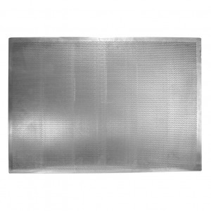 Perforated Aluminium Tray - 4 Edges, 80 x 60 x H 2 cm - Img 3