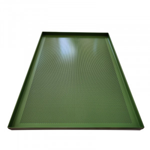 Perforated Teflon-coated Aluminium Tray - 4 Edges, 60 x 40 x H 2 cm - Img 5