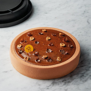 Pierre Herme 3D Silicon Cake Tin Cylindre Pierre Herme Ø 15 x H 4.5 cm, 700 ml - Img 1