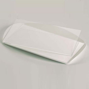 Platou Plexiglas Transparent, 24 x 13 x H 0.2 cm - Img 2