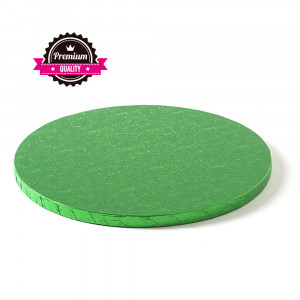 Platou Tort Rotund Verde, Ø 40 x H 1.2 cm - Img 1