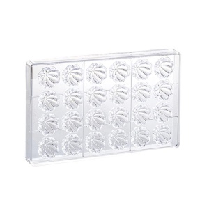 Polikarbonát forma Édes 25 csokoládé praliné, Ø 3,2 x H 1,95 cm, 11 gr, Ø 3,2 x H 1,95 cm. - Img 2
