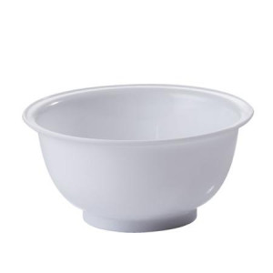 Polipropilén tál fehér Ø 13 x H 6 cm, 0,4 literes