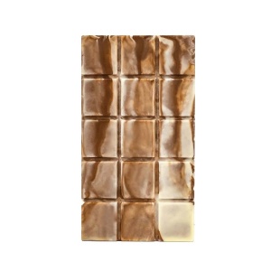 Polycarbonate mould 2 bars Chocolate Giga, 20.5 x 27.5 cm - Img 1