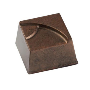 Polycarbonate mould Modern Range Chocolate Praline, 2,5 x 2,5 x H 1,5 cm, 9 gr