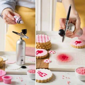 Portable Portable Airbrush Nozzle 0.4 mm USB Charging - Img 4