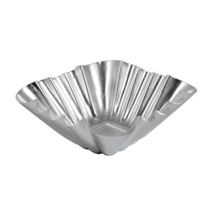 Pudding baking tin, 18 x 18 x H 7.50 cm, Aluminium