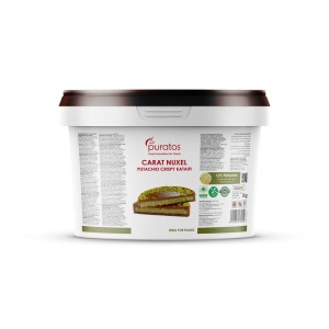 Ropogós kataif pisztácia Ropogós kataif töltelék, Carat Puratos, 5 kg.