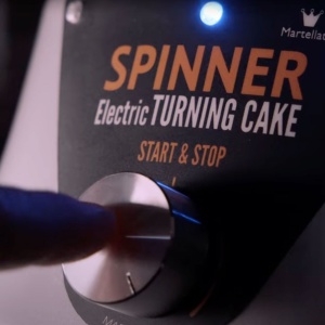 Rotating Cake Stand, Electric Ø24xH12cm - Img 3