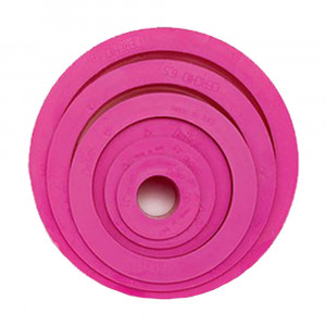 Rotund - Decupatoare Plastic Ø 1.5 - 8 x H 2.2 cm, Set 6 Buc - Img 2