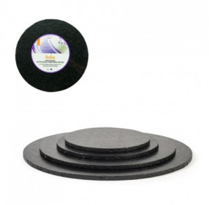 Round Black Cake Dish, Ø 50 x H 1.2 cm - Img 4