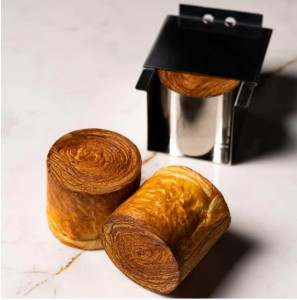 Rozsdamentes acél sütőforma New York Roll henger, Ø 6.5x H 6 cm