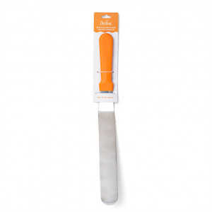 Rozsdamentes acélból készült, szögletes kiegyenlítő spatula, lapát 25 x 3,6 cm hosszúsággal - Img 2