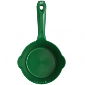Scafa Rotunda Gradata 1 Litru, Material Plastic Verde Ø 15.5 cm - Img 2