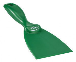 Scraper with Plastic Handle Rigid Green, 7.5 x H 21 cm - Img 2