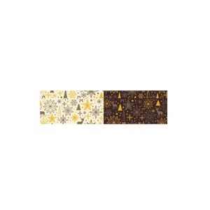 Set of 24 Chocolate Transfer Sheets 2 Christmas Designs 30 x 40 cm - Img 3