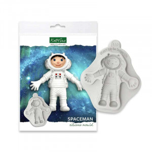 Silicon Astronaut mould 9.9 cm - Img 1