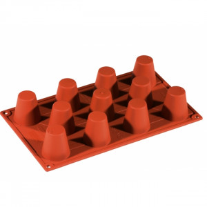 Silicon Baba mould Ø4.5xh4.8cm, 11 cavities