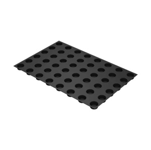 Silicon Fibreform mould 60x40cm 48 cav. Cylinder Ø 4 x H 2 cm, 20 ml - Img 2