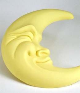 Silicon Luna mould, 19 x 21.5 x H 2 cm - Img 1