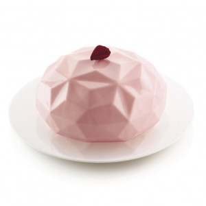 Silicon mould 3D Cake 3D Diamond Ø 18 x H 9 cm, 1590 ml - Img 4