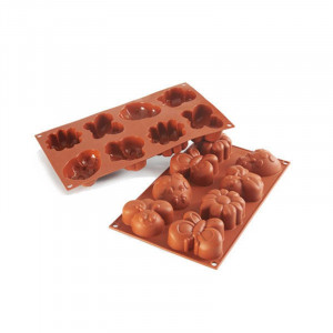Silicon mould Springlife 7.7x5.7xH3.2cm, 8 cavities (SF117)