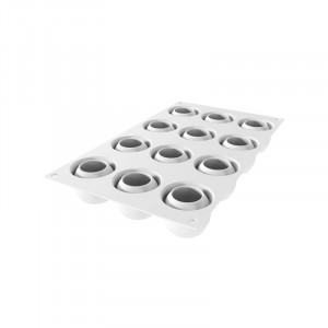 Silicon Secret mould Ø 4.5 x H 3.6 cm, 12 cavities, 40 ml - Img 4
