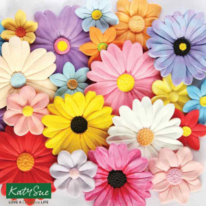 Silicone Daisies Daisies 5 Daisies Ø 8 - 3.3 cm - Img 3