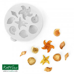 Silicone mould Sea Creatures, 8 Figurines, Ø 1.5 - 3 cm - Img 5