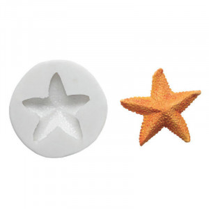 Silicone mould Sea Star, Ø 5 cm (SLK073) - Img 1