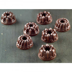 Silicone mould Silikomart Fantezie Praline Ø 2.85 x H 1.5 cm, 6.5 ml, 15 cavities (SCG19) - Img 2