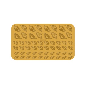 Silikomart NaturaE szilikon forma, levelek, 3 kivitel, 6,9 – 4,8 – 4,4 x 4 – 2,5 – 2,1 x H 0,15 cm, 56 üreg - Img 3