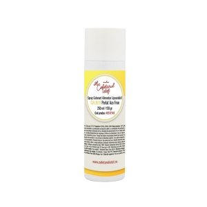SPRAY Pearly Yellow - zsírban oldódó ételfesték 250 ml, azo mentes