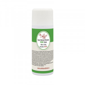 SPRAY VELVET - Зелен хранителен оцветител 400 мл