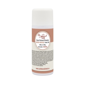 SPRAY VELVET Silk- Colorant Alimentar Mocha Mousse 400 ml