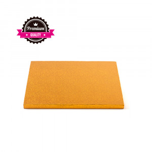 Square Orange Cake Dish, 20 x 20 x H 1.2 cm - Img 1
