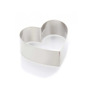 Stainless Steel Heart Branch 28 x 26.3 H 4 cm - Img 1