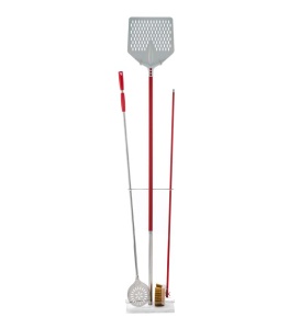 Stainless steel pizza peel holder, 35 x 25 x 213 cm - Img 2