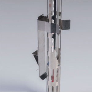 Stainless steel stand for syrup thermometer - Img 2