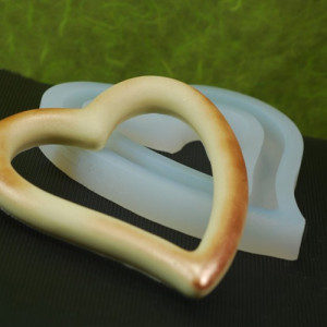 Szilikon forma Szív ág, 15,5 x 18,5 cm