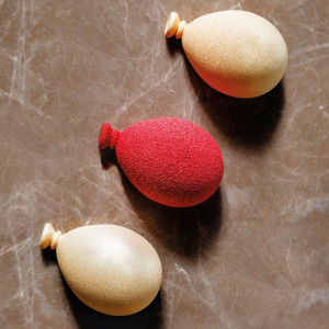 Szilikon Gourmand léggömbök 6,6 x 4,3 x H 3,4 cm, 12 üregűek