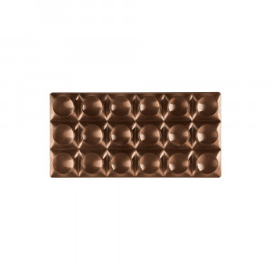 Tablete Ciocolata 15.4 x 7.7 x H 0.9 cm - Matrita policarbonat Lego, 3 cavitati, 100 gr