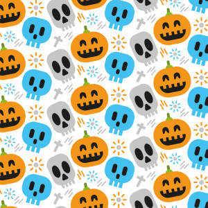 Táskák S alappal, celofán, haloweeni mintával, 12,5 x 3 x H 24 cm, 20 db-os készletben. - Img 2