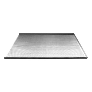 Tava Aluminiu Perforat - 3 Margini, 78 x 58 x H 2 cm - Img 3