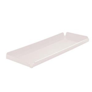 Tavita Margini Drepte, Plexiglas Alb, 41 x 15.5 x H 2 cm - Img 1