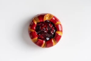 Topfil Stuffing with sour cherry pieces 65% pure, 12 Kg - Img 2